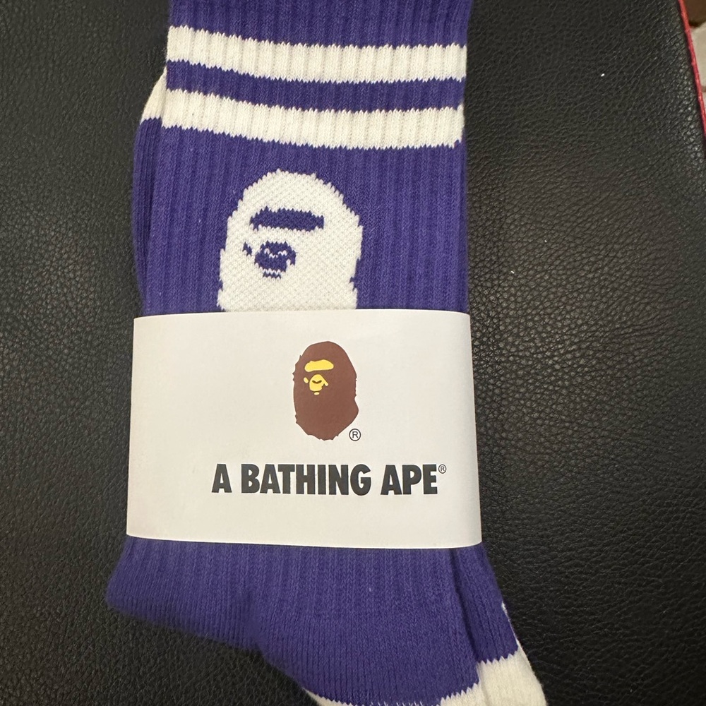 Bape Socks purple